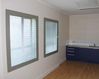 PPSW secure window with integrated Venetian blind
